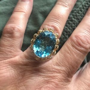 NWOT Swiss Blue Topaz